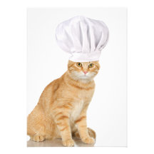 Mister Cat Chef To You Invite