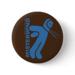 MISTER WIND dark blue button