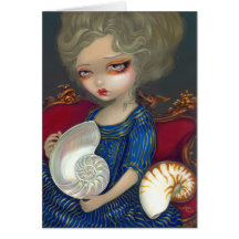 "Misterio tarjeta de felicitación del nautilus"