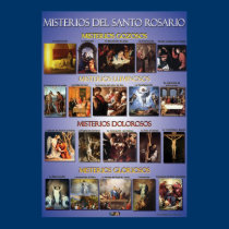 Misterios Del Santo Rosario posters