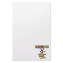 Mistletoad Mistletoe Toad Cartoon Stationery Paper