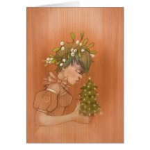 Mistletoe Card