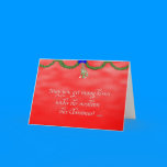 Mistletoe Christmas Card cards