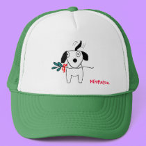 Mistletoe Doggie Wagging - hat