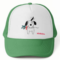 Mistletoe Doggie Wagging - hat