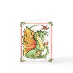 Mistletoe Dragon cards
