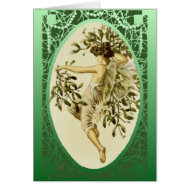 Mistletoe Faerie card