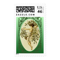 Mistletoe Faerie postage