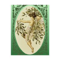 Mistletoe Faerie postcards by Jaenne Mistletoe Faerie postcards