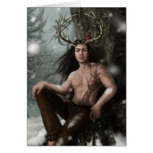 "Mistletoe" Greeting Card