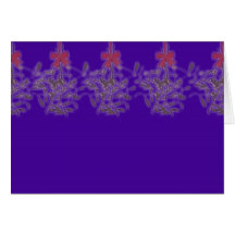 mistletoe greeting cards