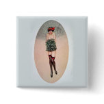Mistletoe Miss Pinback Button