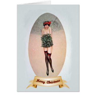 Mistletoe Miss card