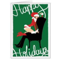 Mistletoe notecard