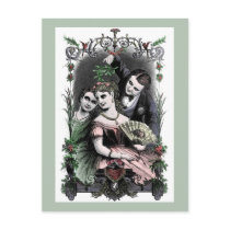"Mistletoe" Postcard