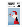 Mistletoe Pup Postage Stamps