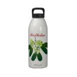 Mistletoe water bottles