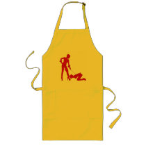 Mistress and femsub Boot Lick Apron