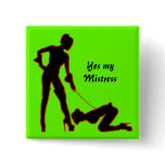 Mistress and femsub Boot Lick Button