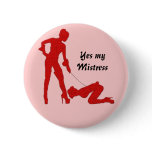 Mistress and femsub Boot Lick Button