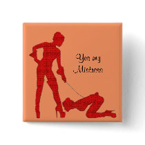 Mistress and femsub Boot Lick Button