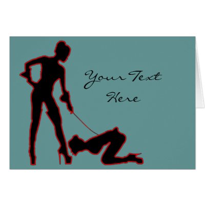 Mistress and femsub Boot Lick Cards by uniqueandkinky