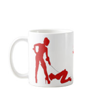 Mistress and femsub Boot Lick Mugs