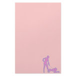 Mistress and femsub Boot Lick Stationary Customized Stationery