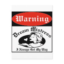 Mistress BDSM postcards