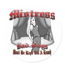 Mistress BDSM stickers