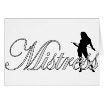 mistress card