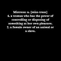 Mistress: Defined Ladies' TeeUntitled T-Shirt