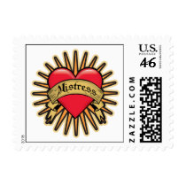 Mistress Heart Tattoo Postage