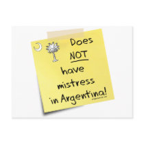 mistress in Argentina postcards