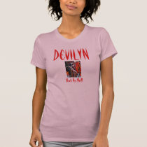 mistress of death, Devilyn, Hot As Hell t-shirts