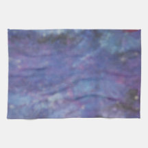 misty blue cotton kitchen towel