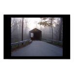 Misty Covered Bridge