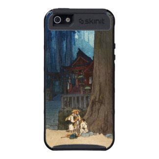 Misty day in Nikko Hiroshi Yoshida woodblock art Cover For iPhone 5