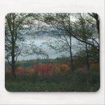 Misty Fall Morning Mousepad