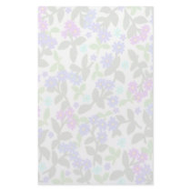 Misty Floral Garden Stationery by twopurringcats Misty Floral Garden Stationery