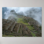 "Misty Machu Picchu" 14x10.5 poster posters