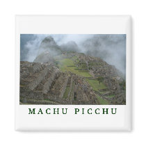 "Misty Machu Picchu" magnet