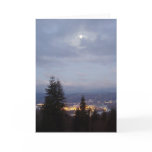 Misty Moon Over the Columbia River cards