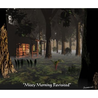 Misty Morning Revisited- mousepad