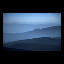 Misty Morning Shropshire posters