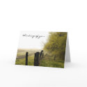 Misty Morning Thinking of You Greeting Card card