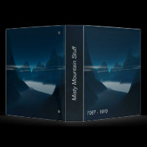 Misty Mountain Binder binders