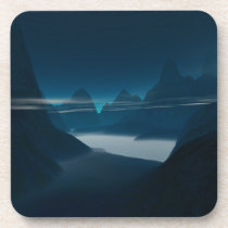 Misty Mountain Cork Coasters cork coasters