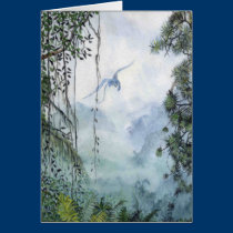 Misty Mountain Dragon Card cards