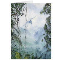 Misty Mountain Dragon Card